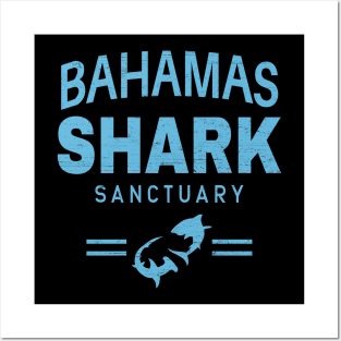 Bahamas Shark Sanctuary Posters and Art